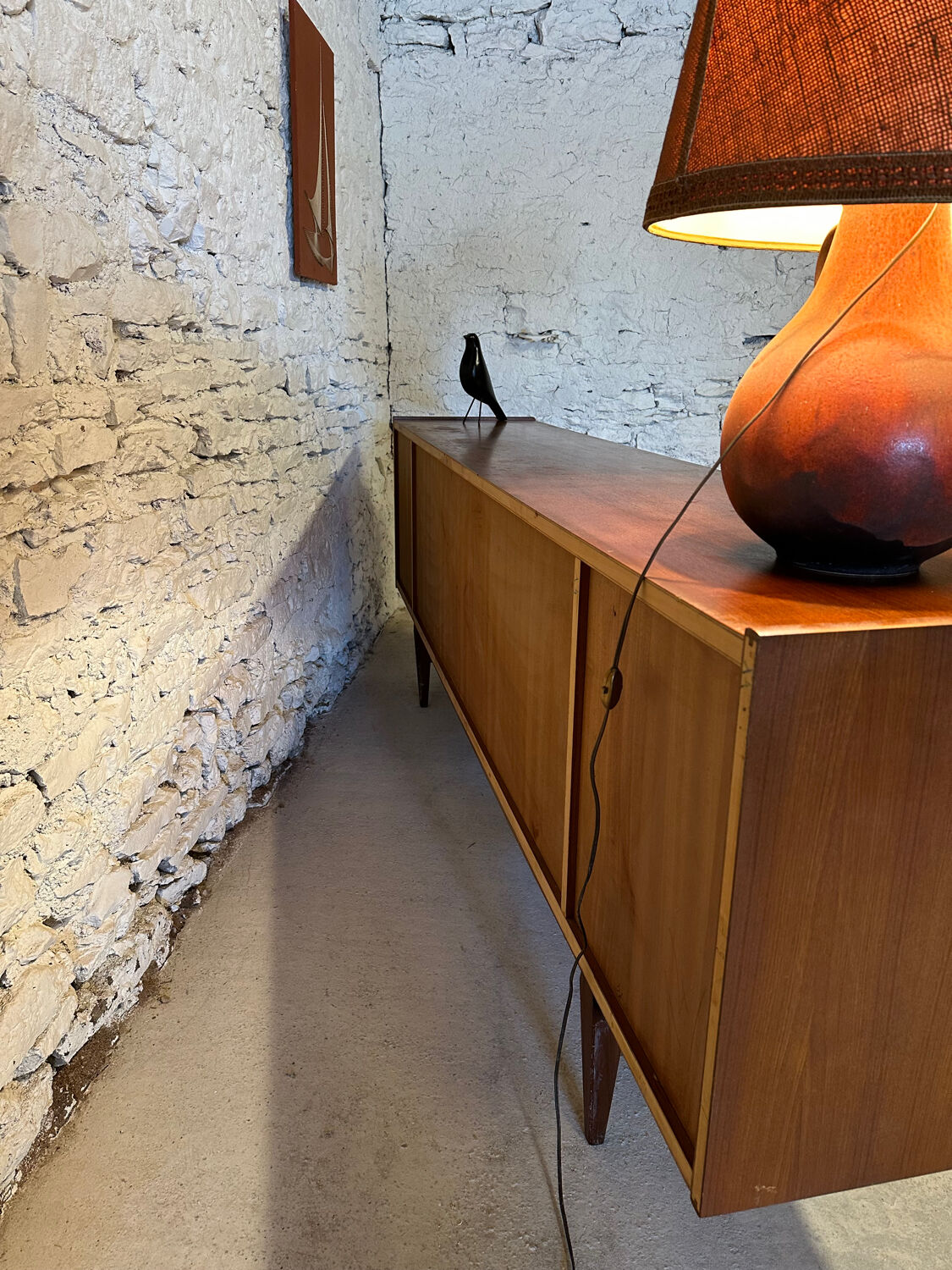 Enfilade UNIFA in teak - Scandinavian 1960