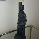 Black ceramic lamp woman floor lamp