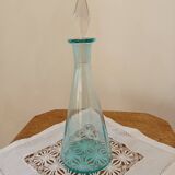 Small green carafe.