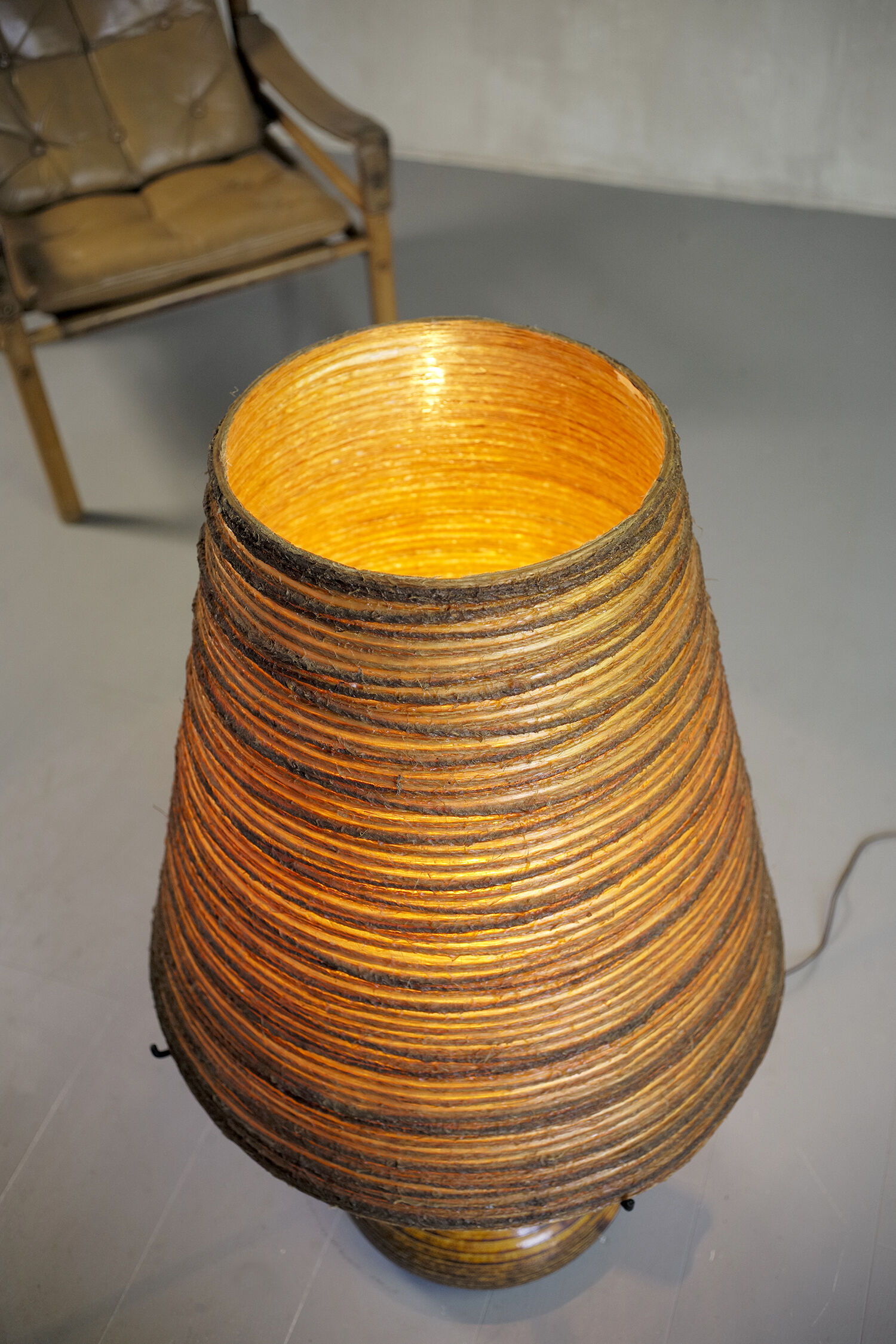 Accolay, large lamp "Urbaine", France 1960