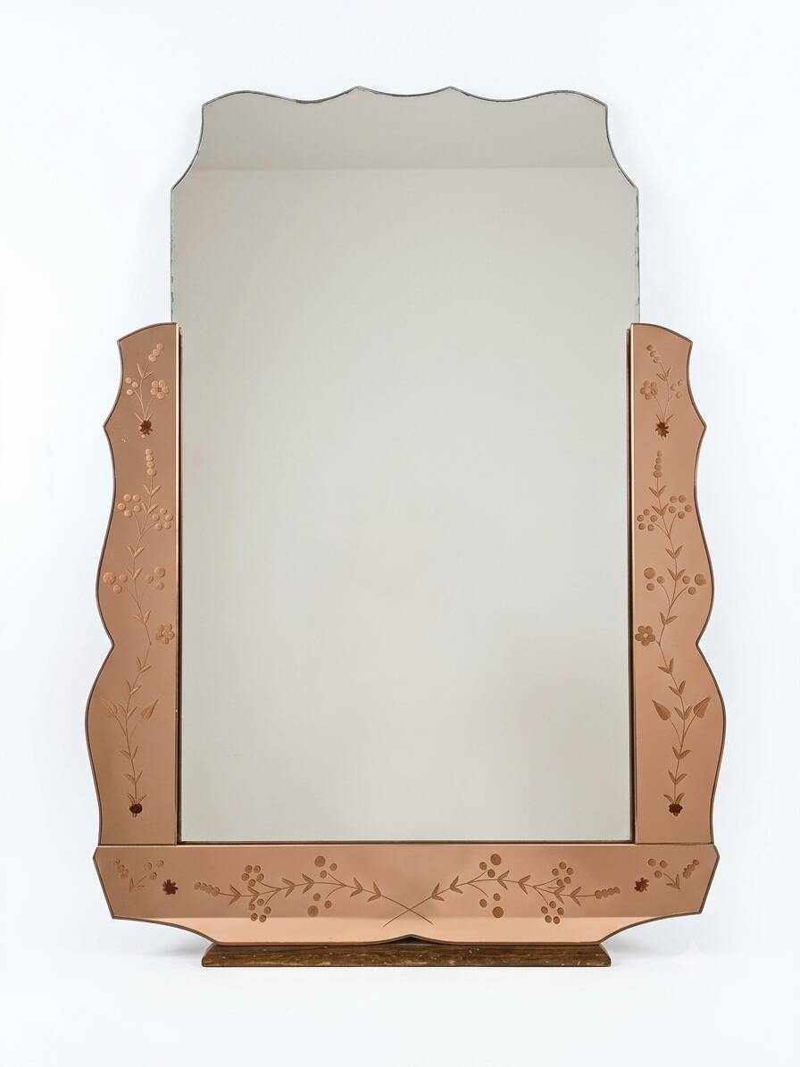Venetian mirror Art Deco 1930s/40s