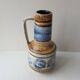 Ceramic stoneware vase with geometric shapes - Vintage 70's