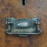 Large early 19th century English antique chest of drawers