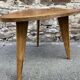 Vintage Art Deco design 50s gueridon coffee table Scandinavian tripod base
