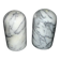 Marble salt and pepper shakers by Crrare