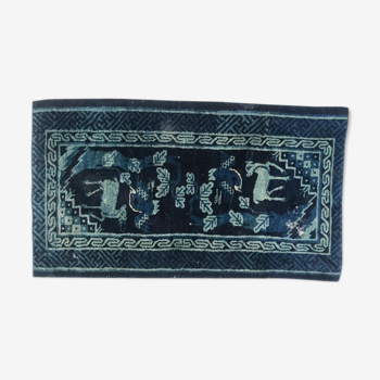 Tibetan handmade rug - 70x122 cm