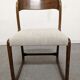 Série de 6 chaises traineau Baumann des années 60/70