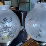 Pair of retro lamps
