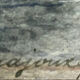 Watercolor painting 1872 "Riverside with fisherman" signed to decipher