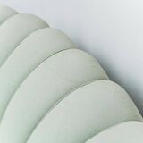 Divano vintage en tessuto verde salvia anni '50