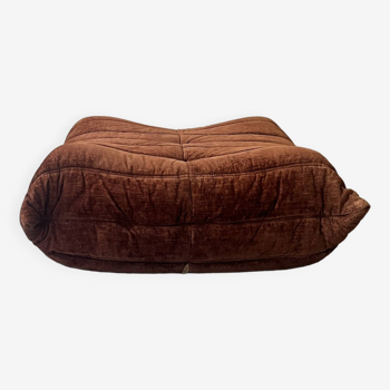 pouf en velours Ligne roset, modele TOGO 1ere édition 1970