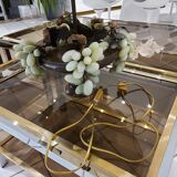 Large vintage living room lamp Italy 1970