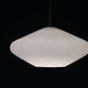 Scandinavian vintage opaline pendant light Louis Kalff 1960
