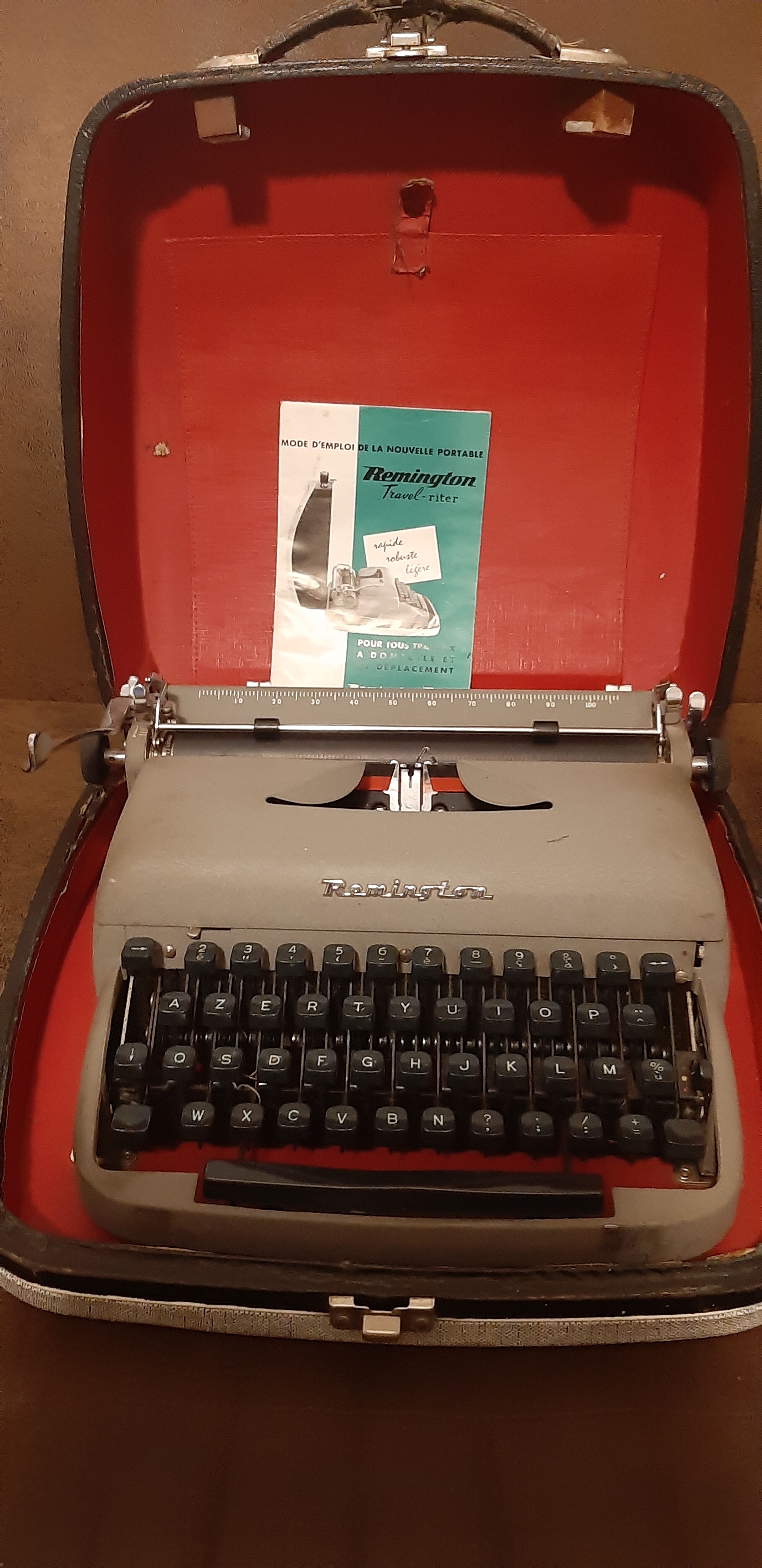 Remington travel Reader typewriter