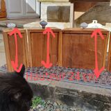 Commode forme pyramidale