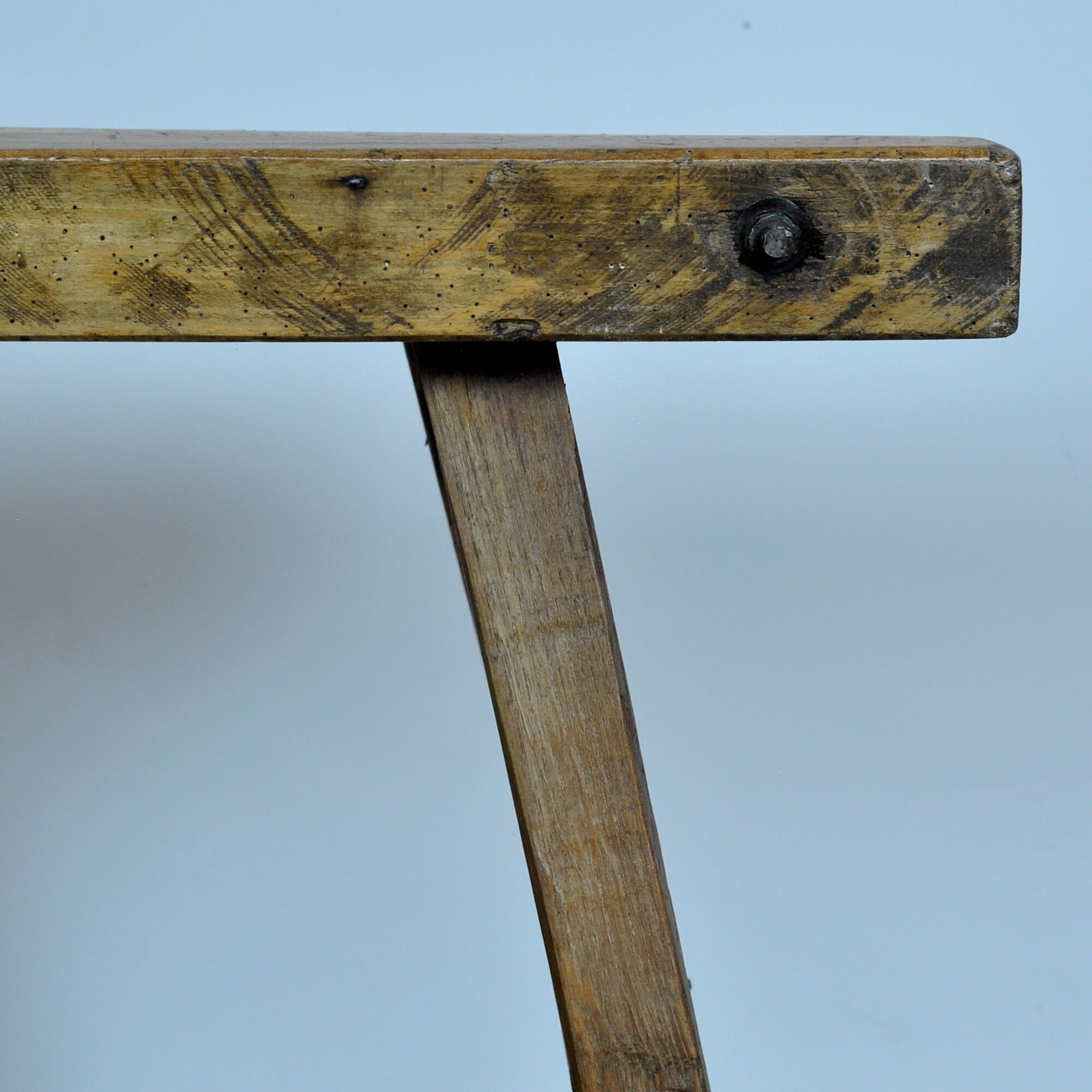 Table de boucher en chêne, vers 1920