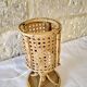 Rattan and caning lamp, 1960