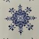 Antique Gien plate – Decor inspired by the Manufacture de Lille 17-18th century