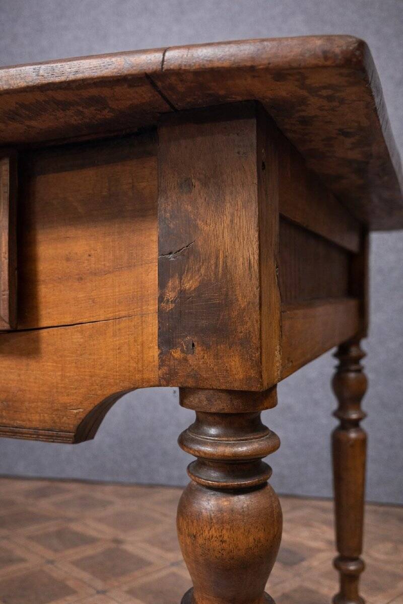 Large antique solid wood table – Country/rustic style