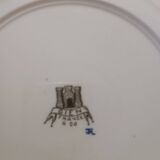 Gien plate model Dionysos XIX