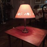 Louis XVI bedside lamp with its lampshade