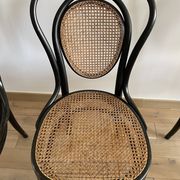 Série de 8 chaises viennoises N.33 de J&J Kohn, 1900
