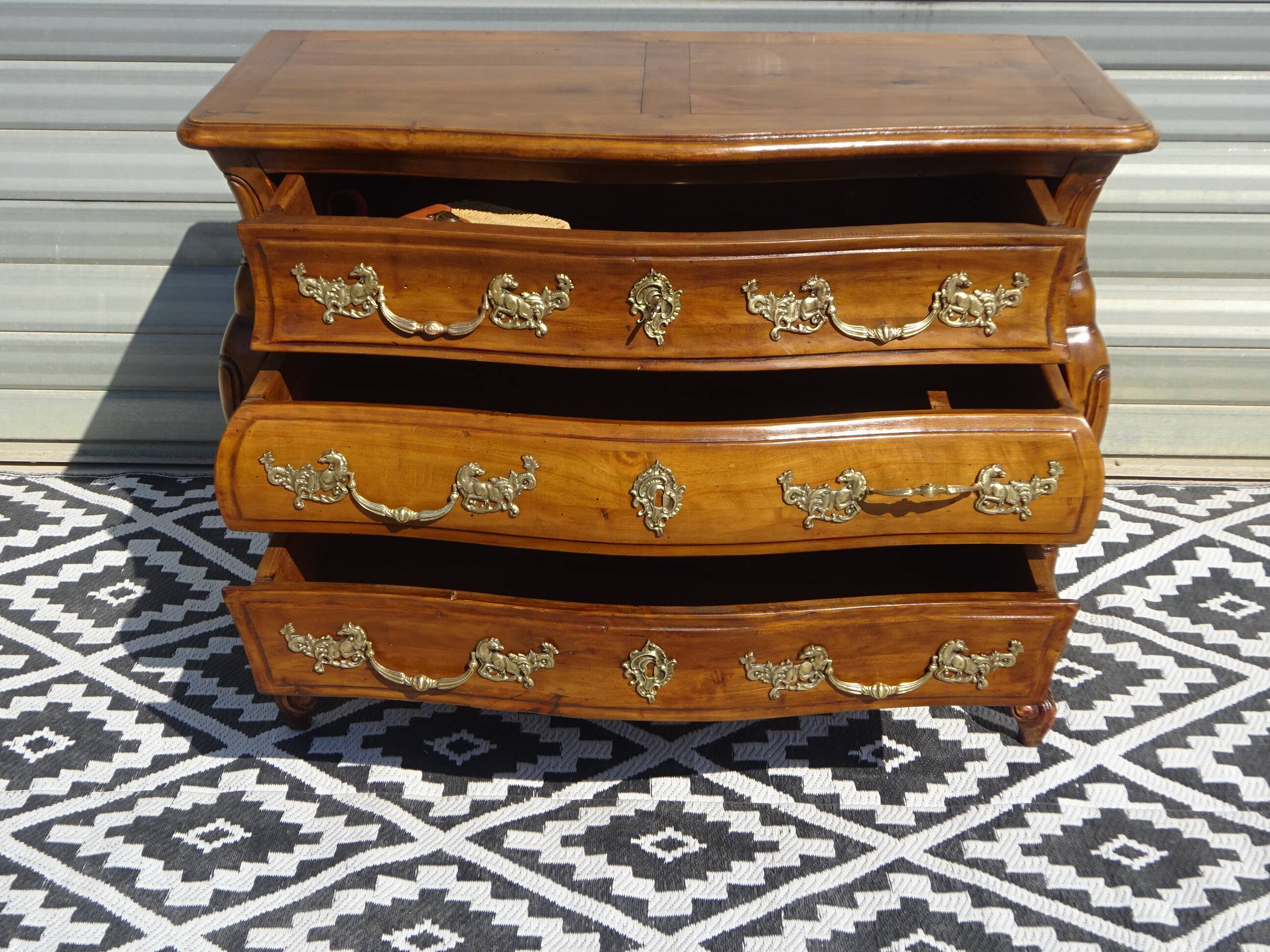 Old tomb chest