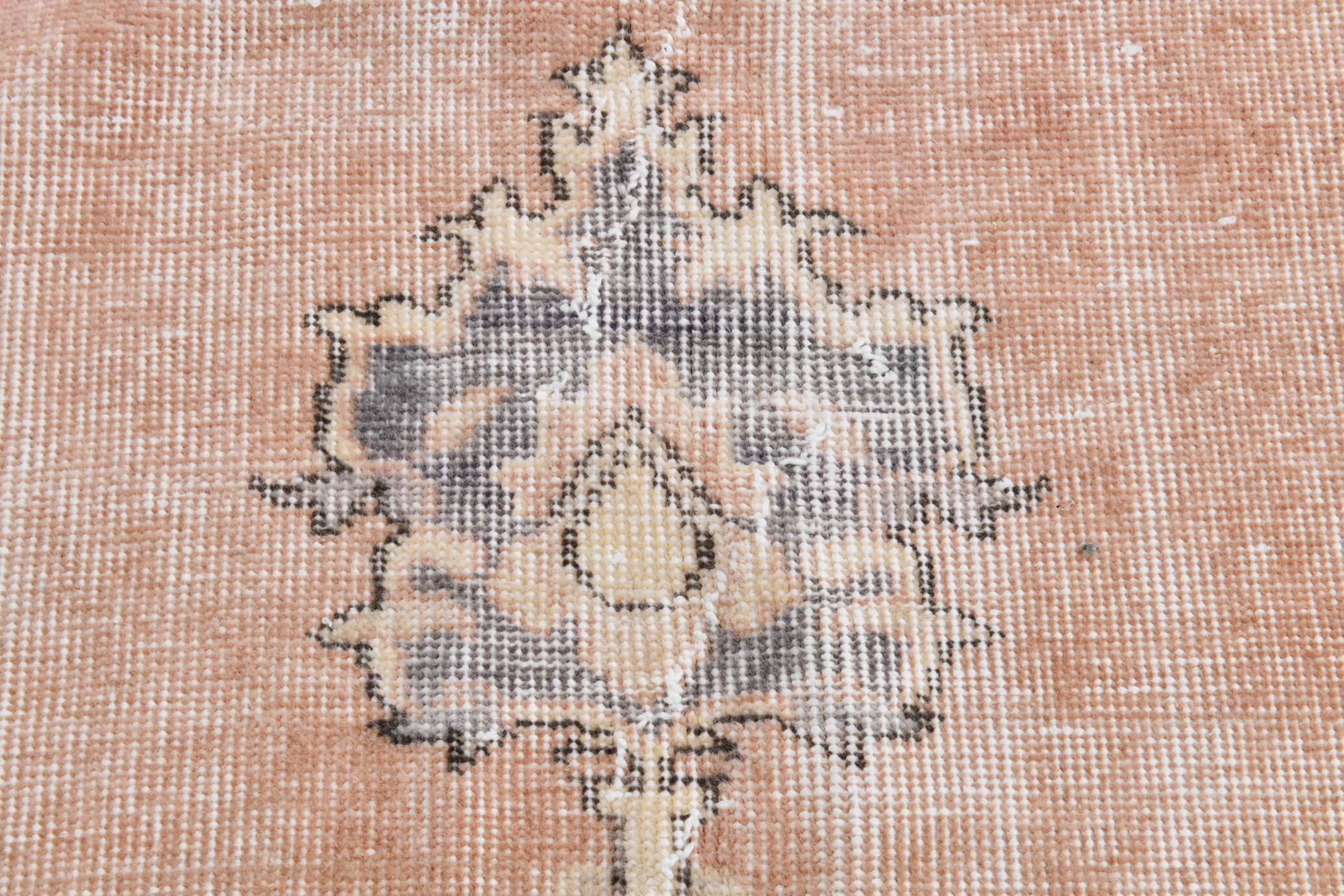 6x10 Soft Pastel Vintage Area Rug 198x303Cm SK 20973