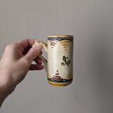 Set of 6 handcrafted ceramic mugs from the Spanish countryside and bohemian style