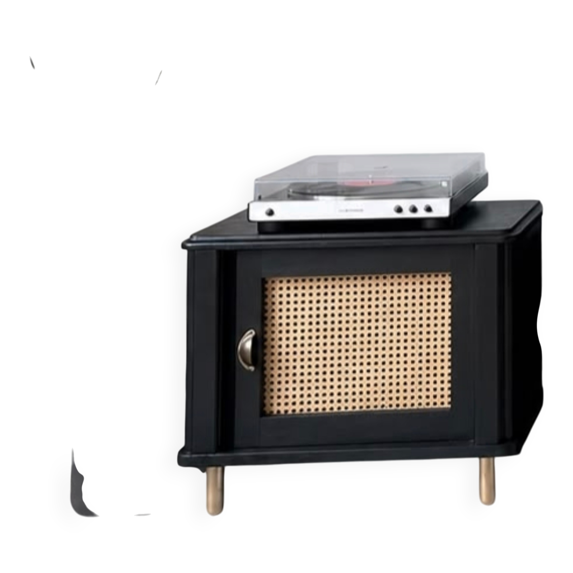 Meuble vinyle en bois