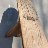 Spinning bench XIXth wooden XL 203cm