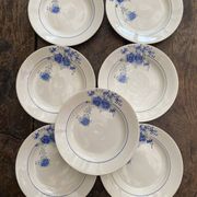 Assiettes en terre de fer