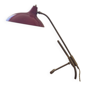 Lampe de table à système 1950 vintage