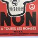 Siné, no to all bombs / mcaa, 1963-68. original duotone poster