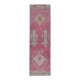 Vintage Turkish rug from Oushak, hand-woven 96x318 cm