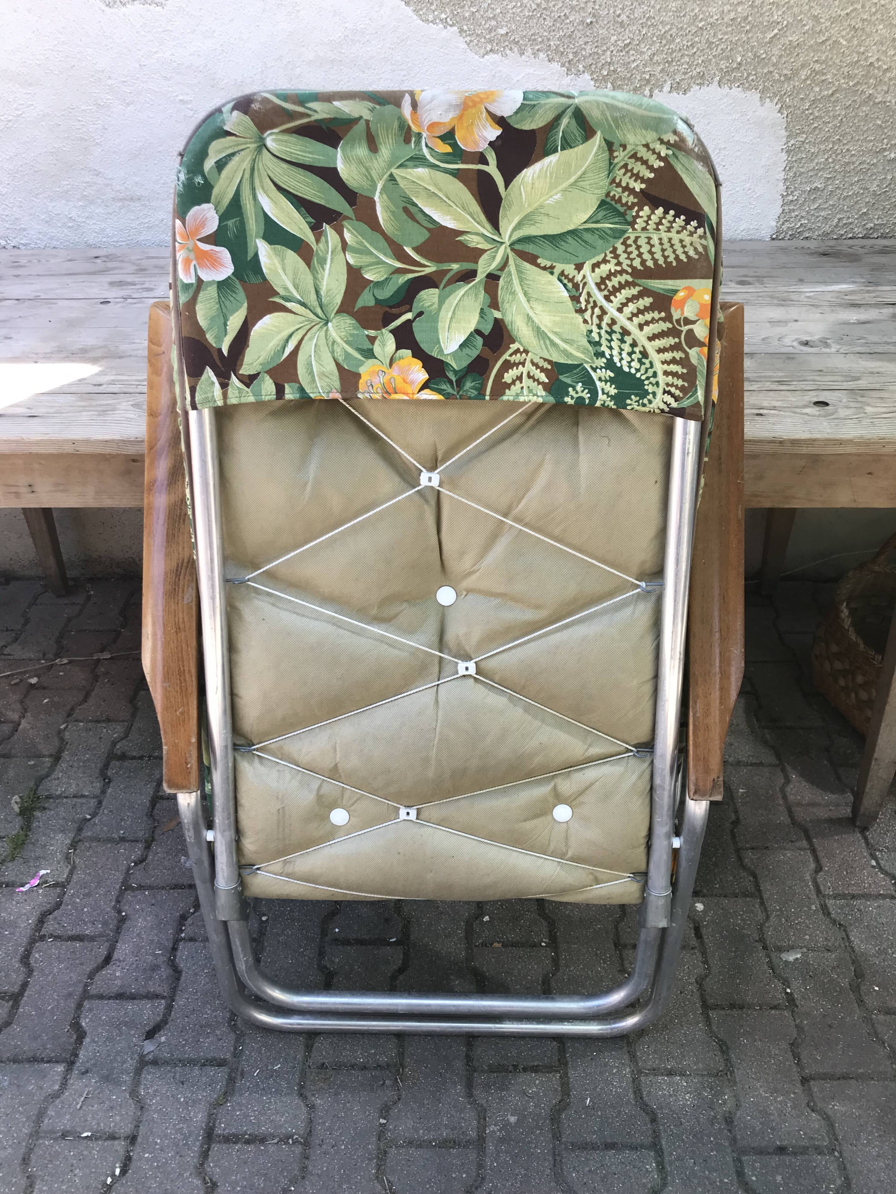 70s garden lounge chair