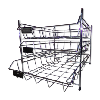 3 baskets mail metal bunk