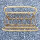 Porte revues vintage rotin