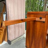 Louis Philippe wardrobe with a solid wood door.