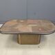 Brutalist slate stone coffee table, 1980s