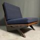 Rare chaise longue par georg thams pour as vejen polstermøbelfabrik, années 1960