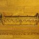 Train luggage rack style coat rack