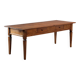 Table Directoire ancienne en noyer, Italie, XIXe siècle