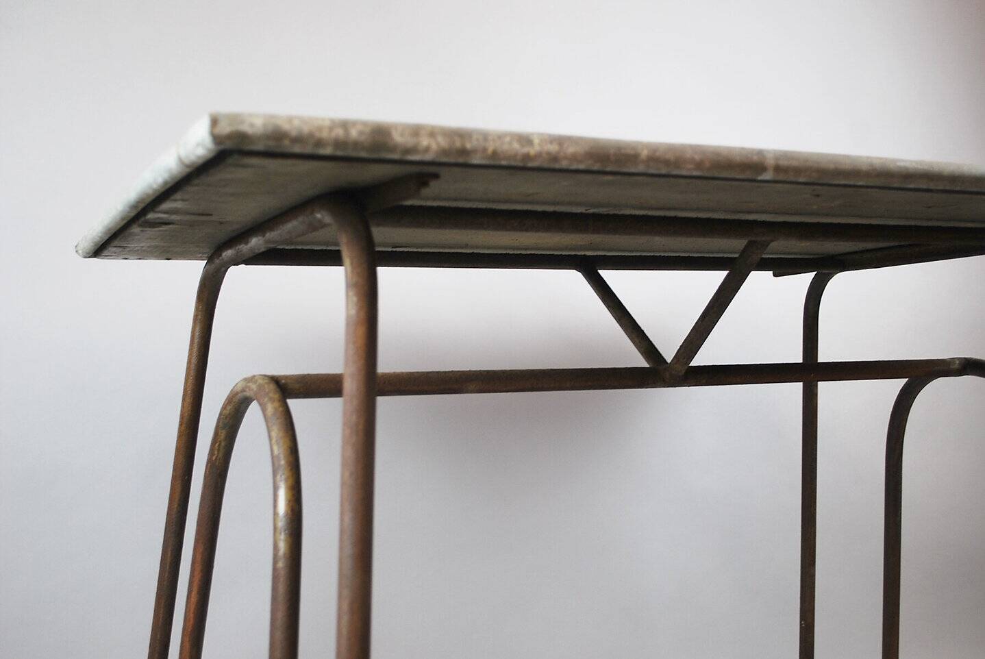 Vintage indoor/outdoor Florist Table 1950s