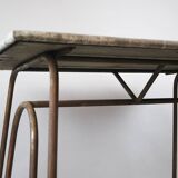 Vintage indoor/outdoor Florist Table 1950s
