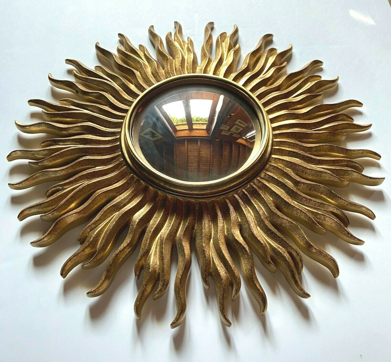 Wizard mirror resine 1970 balthazar dore vintage 51cm