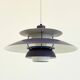 PH5 pendant lamp purple by Poul Henningsen for Louis Poulsen