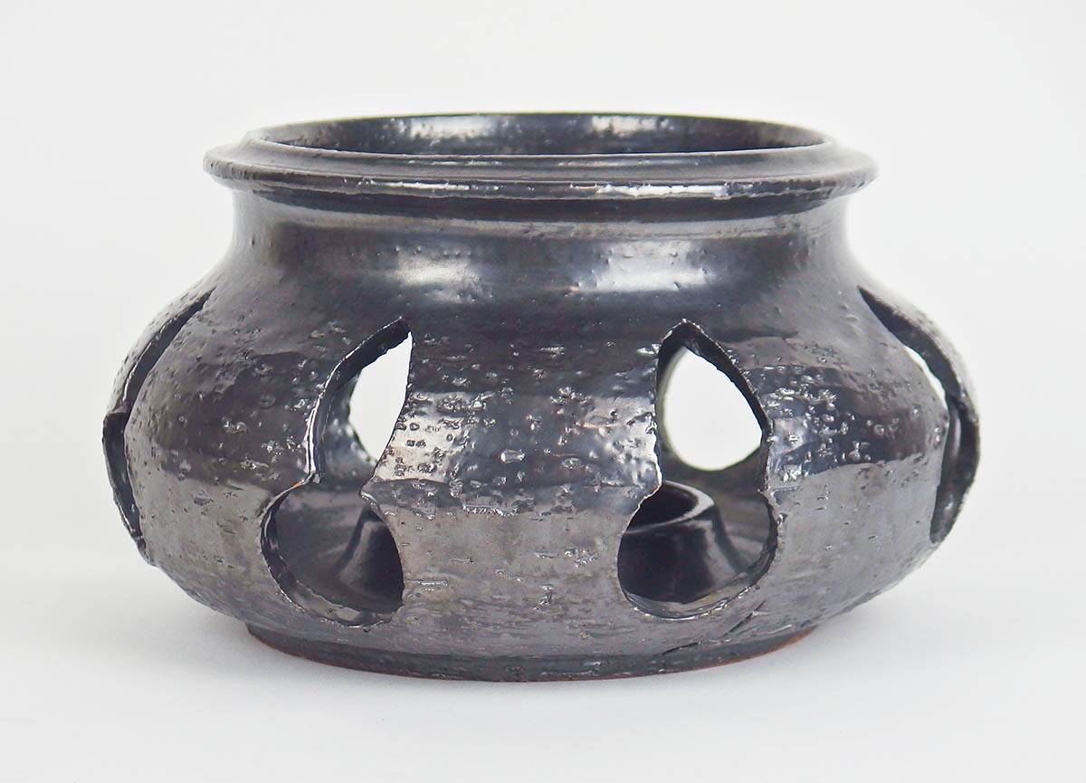 Ceramic tea light holder by Jean Marais