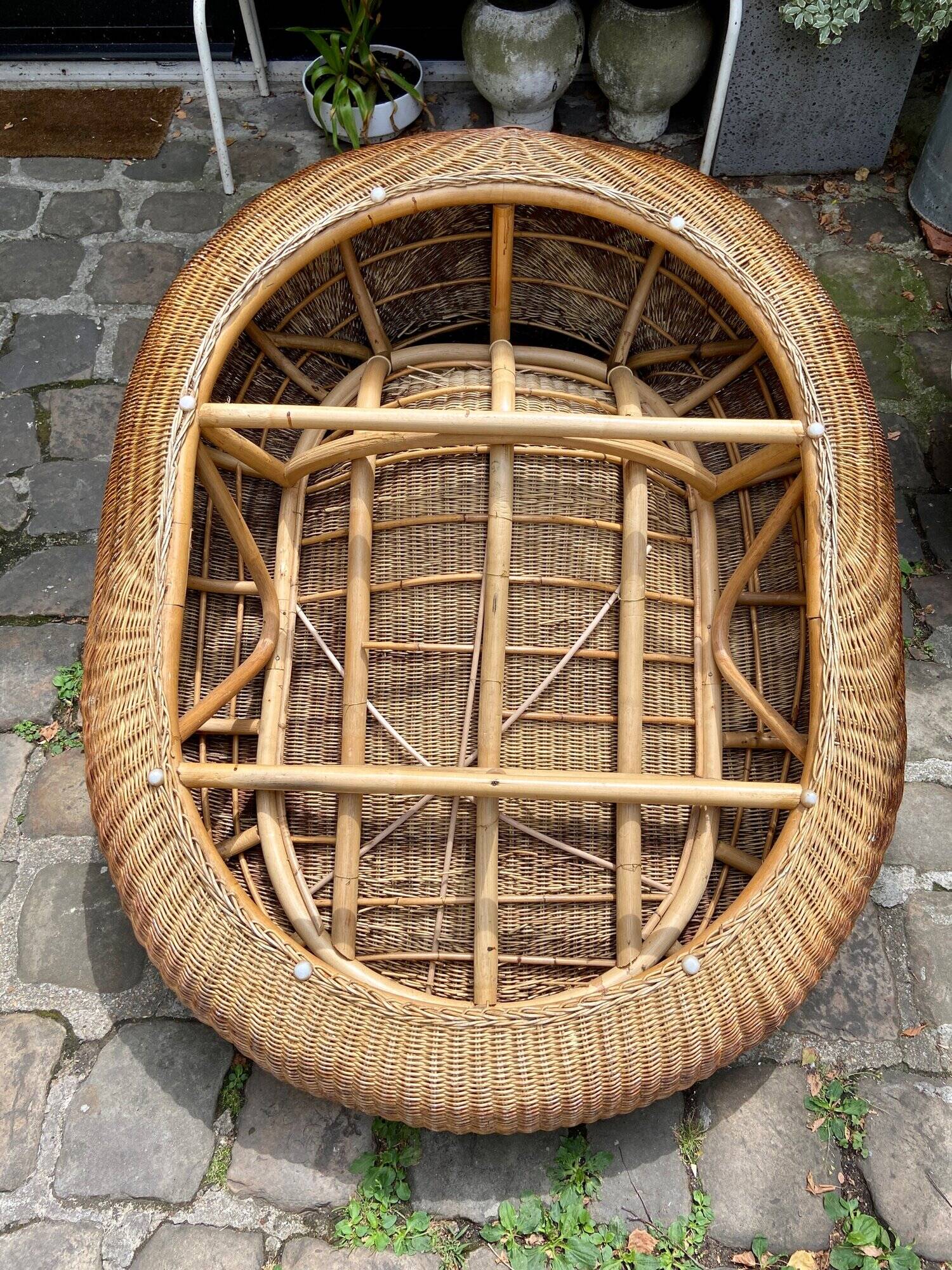 Storvig Wicker Armchair by Carl Öjerstam for Ikea, 2000s