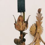 Golden Italian wall lamp